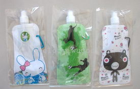 便携式折叠水壶 美乐日用百货在义乌国际商贸城的创新选择